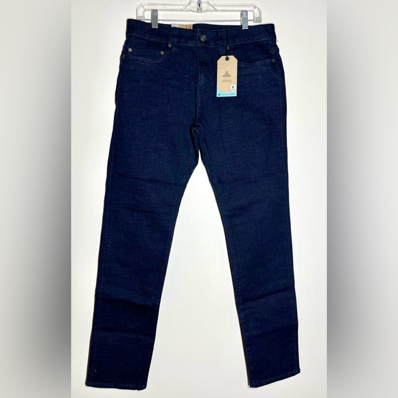 Prana | Hillgard Slim Fit Jeans | Dark Blue | Men’s 32x32 - Picture 2 of 6